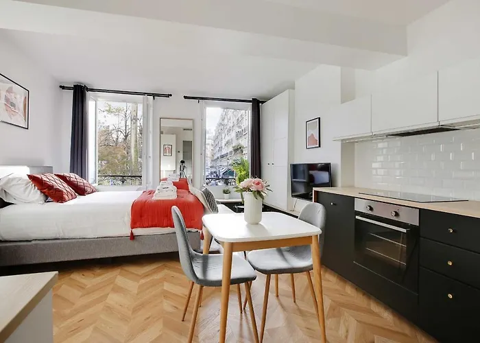Apartament Accueillant Pour 2 Personnes - Bastille
