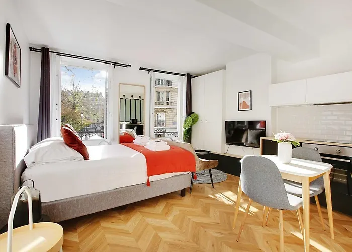 Apartament Accueillant Pour 2 Personnes - Bastille Paryż