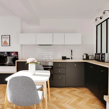 Accueillant Studio Pour 2 Personnes - Bastille Apartamento París