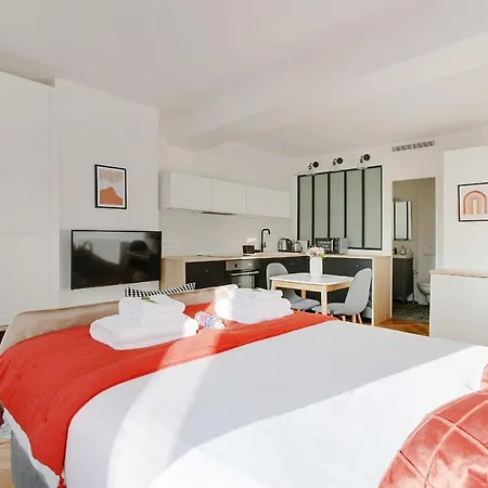 Accueillant Studio Pour 2 Personnes - Bastille *